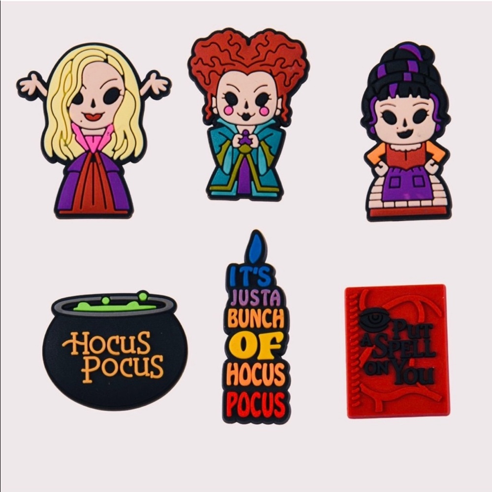Hocus Pocus Crocs Shoe Charms